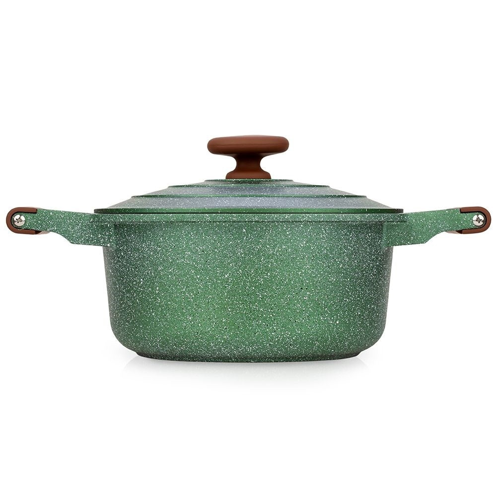 Pot with non-stick granite coating, 4.4L, for all stoves