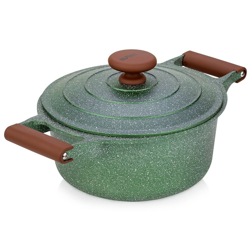 Pot with non-stick granite coating, 4.4L, for all stoves