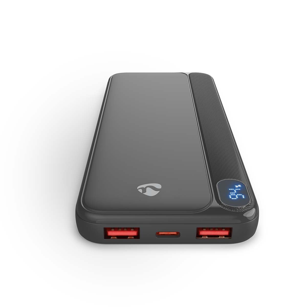 Power Bank 10000mAh, 3 Outputs, USB-C/USB-A, Fast Charge