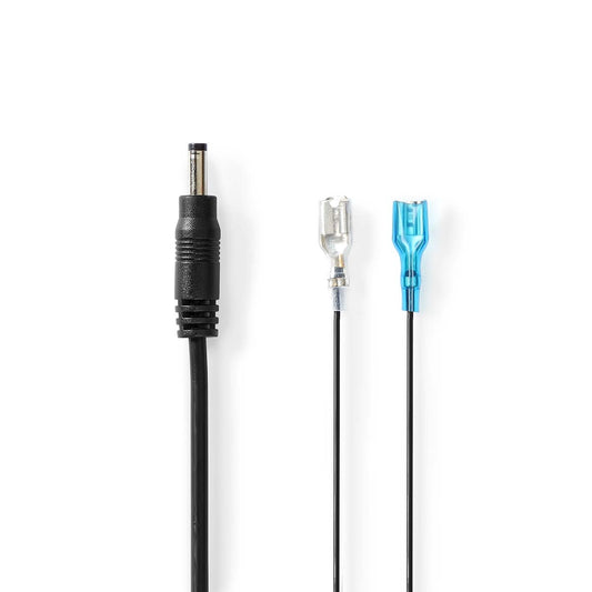 Power Cable, DC Female, 2m, Black, Wildlife Camera Compatible