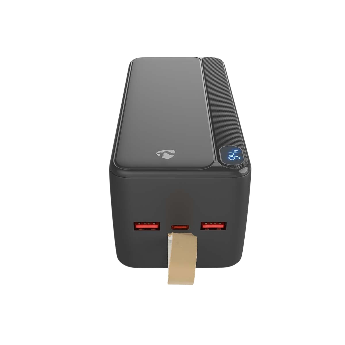 Powerbank | 30000 mAh | 1.5 / 1.67 / 2.0 / 2.22 / 3.0 A | Number of outputs: 3 | Output connection: 1x USB-C™ / 2x USB-A | Input connection: 1x USB-C™ | PD3.0 20W | Lithium-Polymer | Display