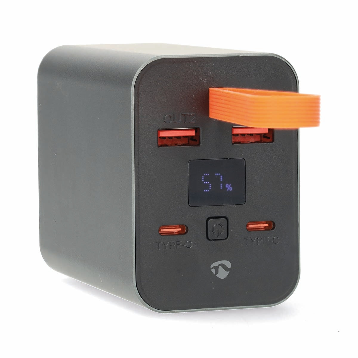 Powerbank 30000mAh, 4 Outputs, USB-C/USB-A, PD3.0, QC3.0