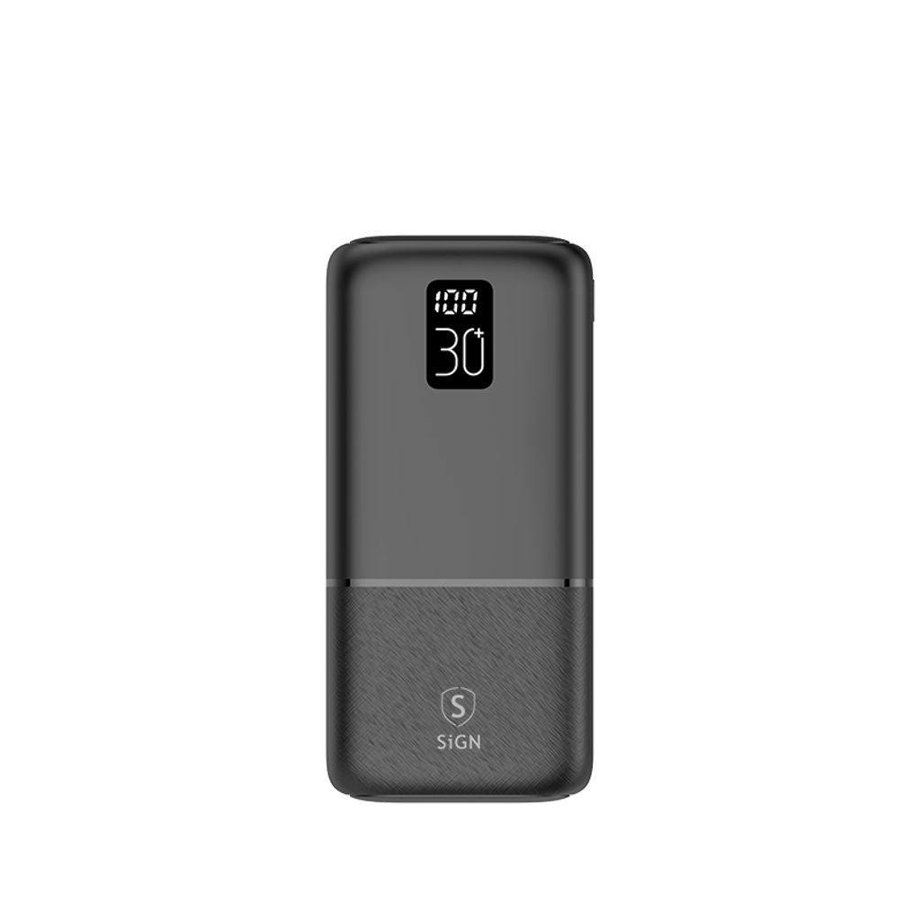 Powerbank 30,000mAh USB-C & USB-A