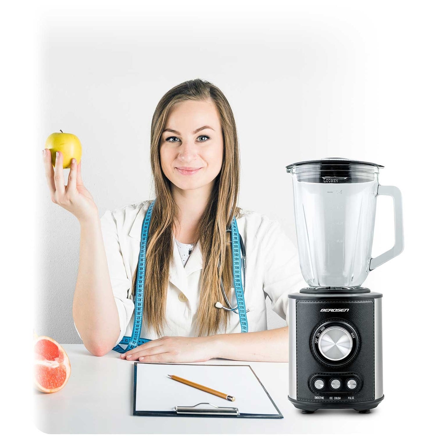 Powerful Blender 800W Berdsen BD-751, Black