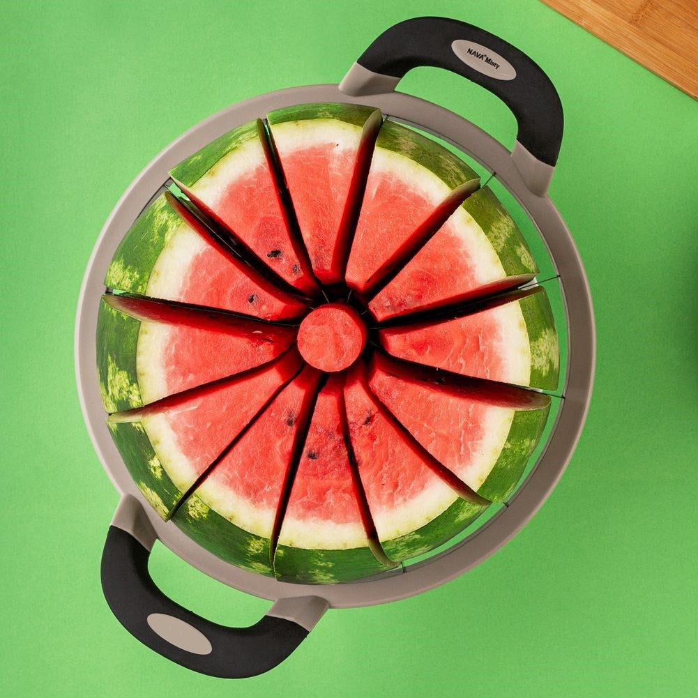 Powerful slicer for easy watermelon slicing