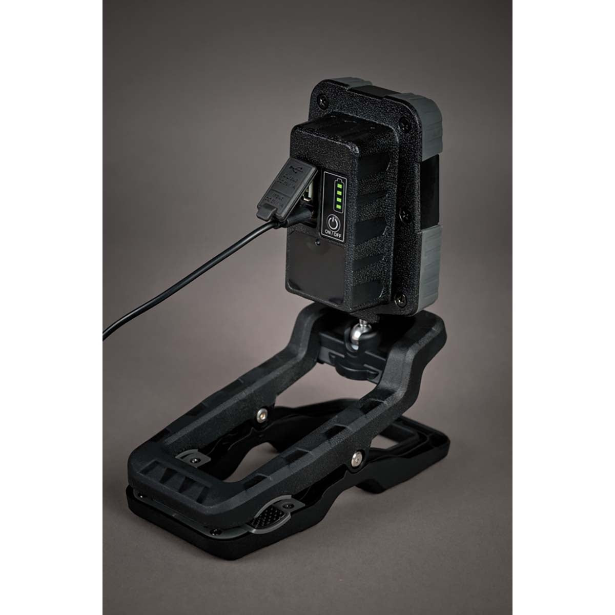Power-on LED work light 1050 MA (battery LED work light 10W, 950lm, IP65, 12h burning time, designed in Germany)