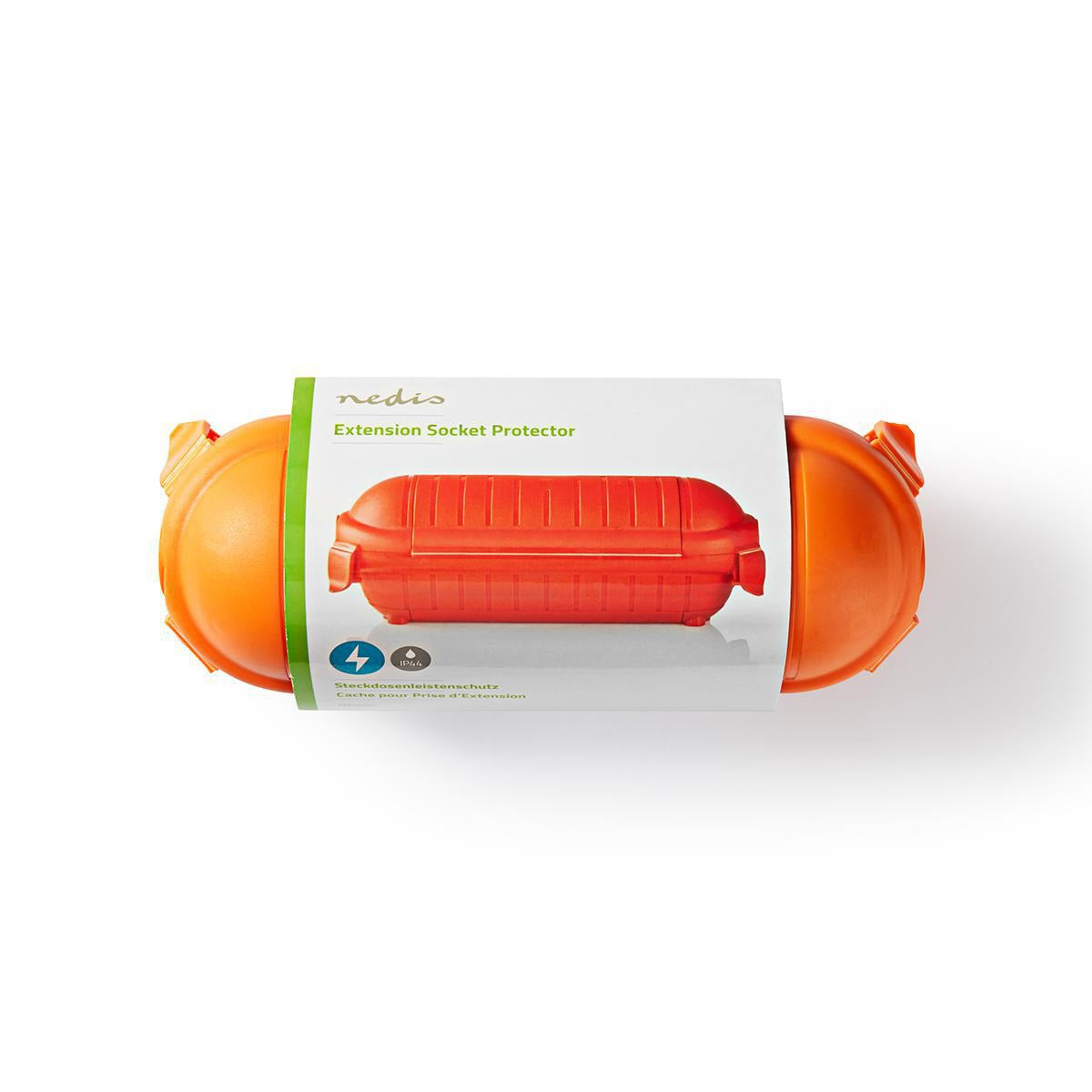 Power outlet | IP44 | Plastic | Orange
