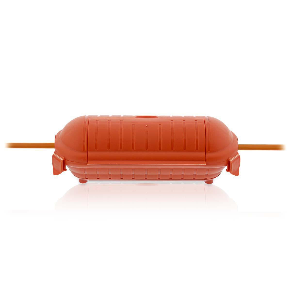 Power outlet | IP44 | Plastic | Orange