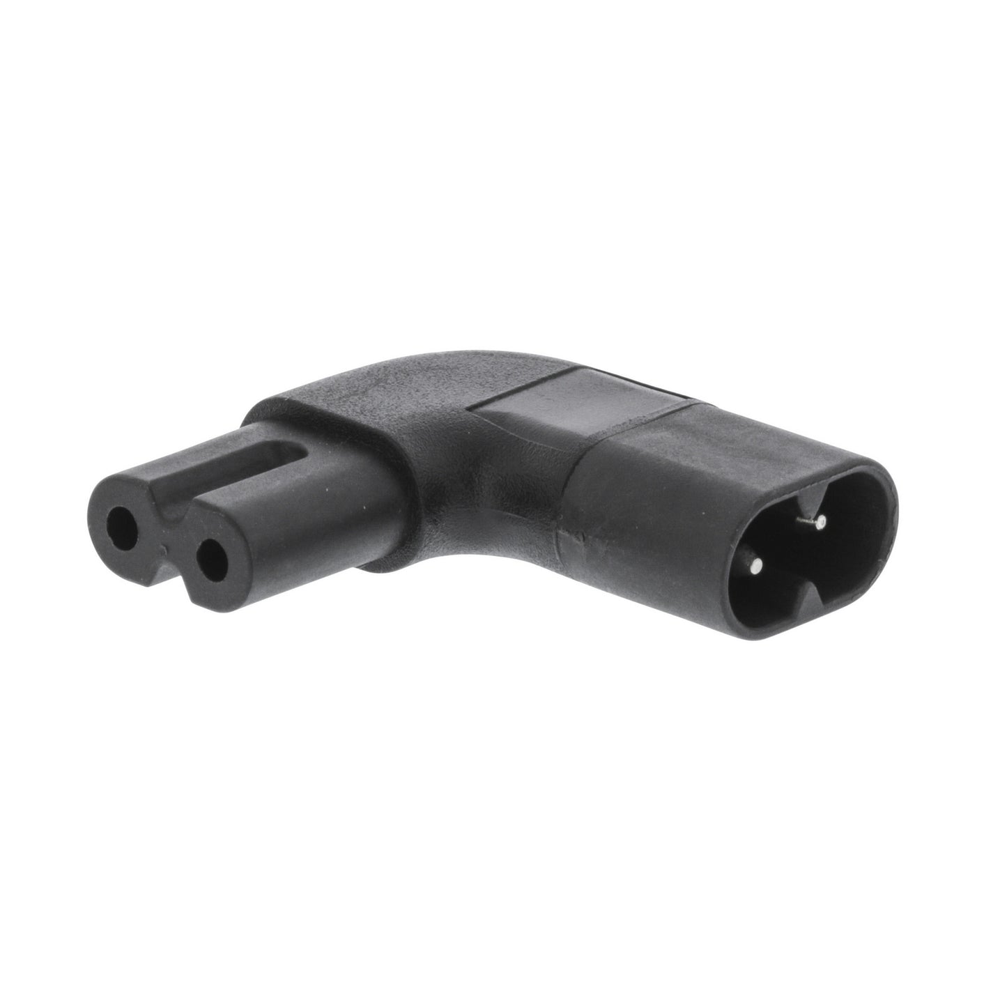 Power plug Male / Female Black