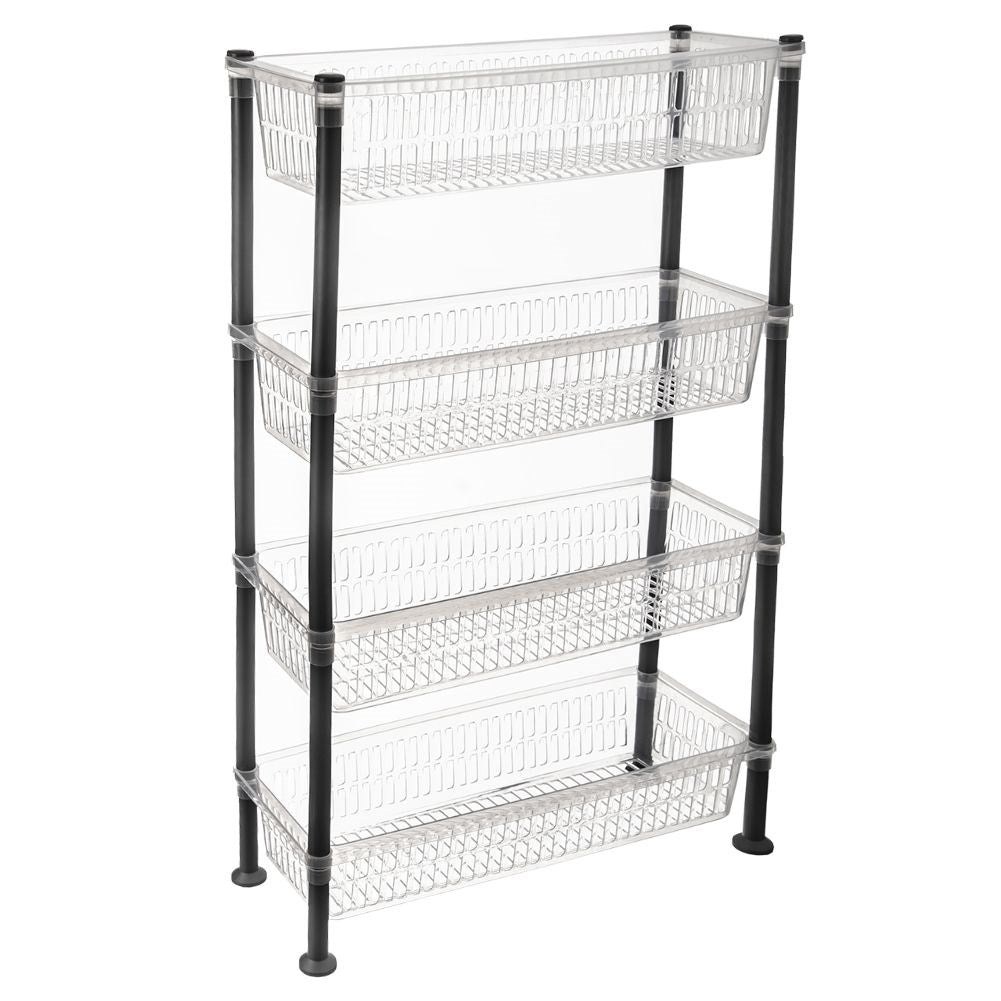 Practical 4-level shelf for home, workshop and balcony