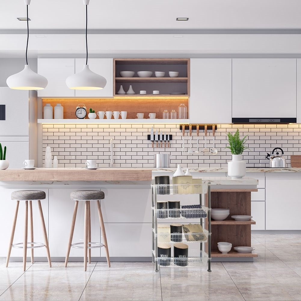 Practical 4-level shelf for home, workshop and balcony