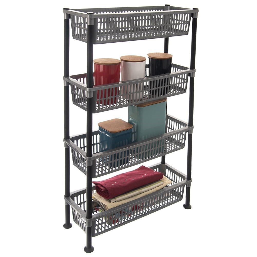 Practical 4-level shelf for home, workshop & balcony