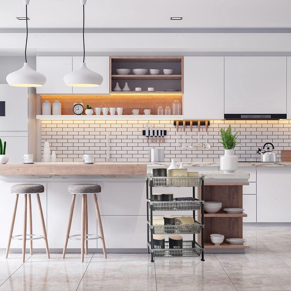 Practical 4-level shelf for home, workshop & balcony