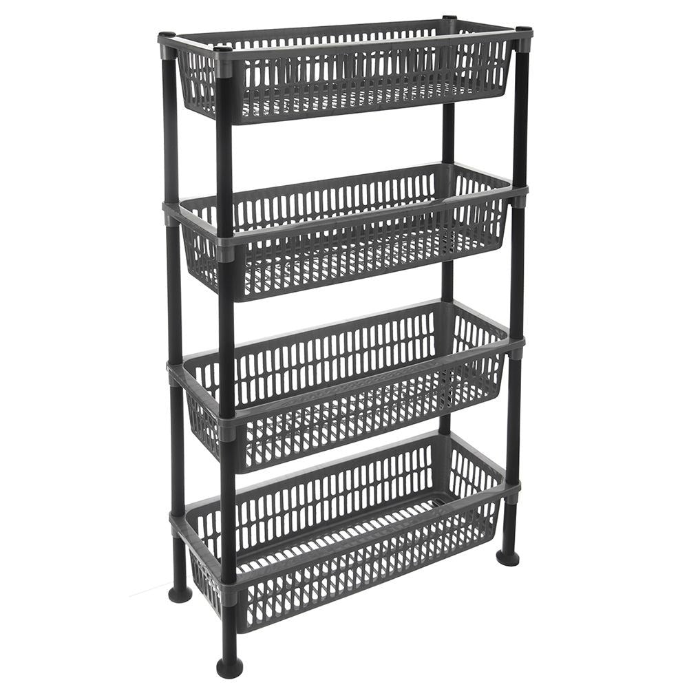 Practical 4-level shelf for home, workshop & balcony