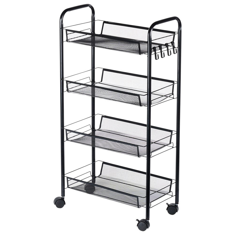 Practical 4-storey trolley on wheels