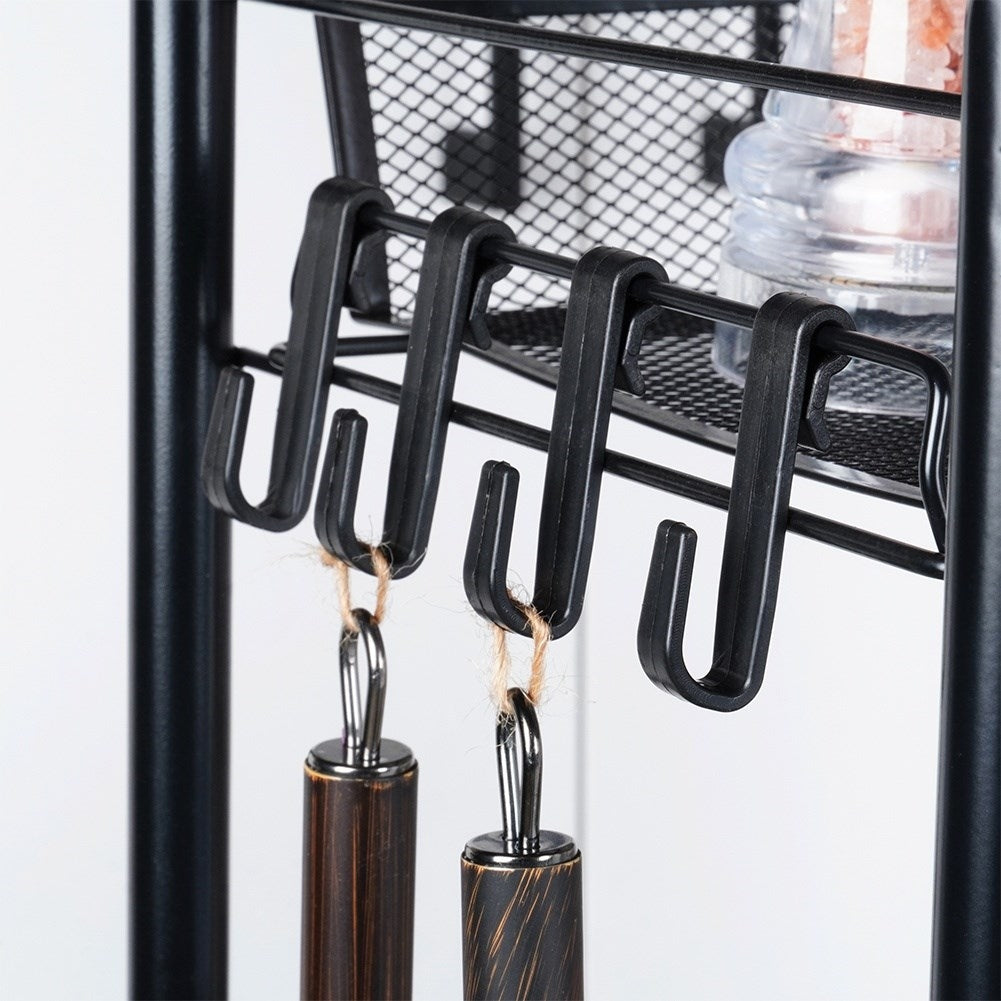 Practical 4-storey trolley on wheels