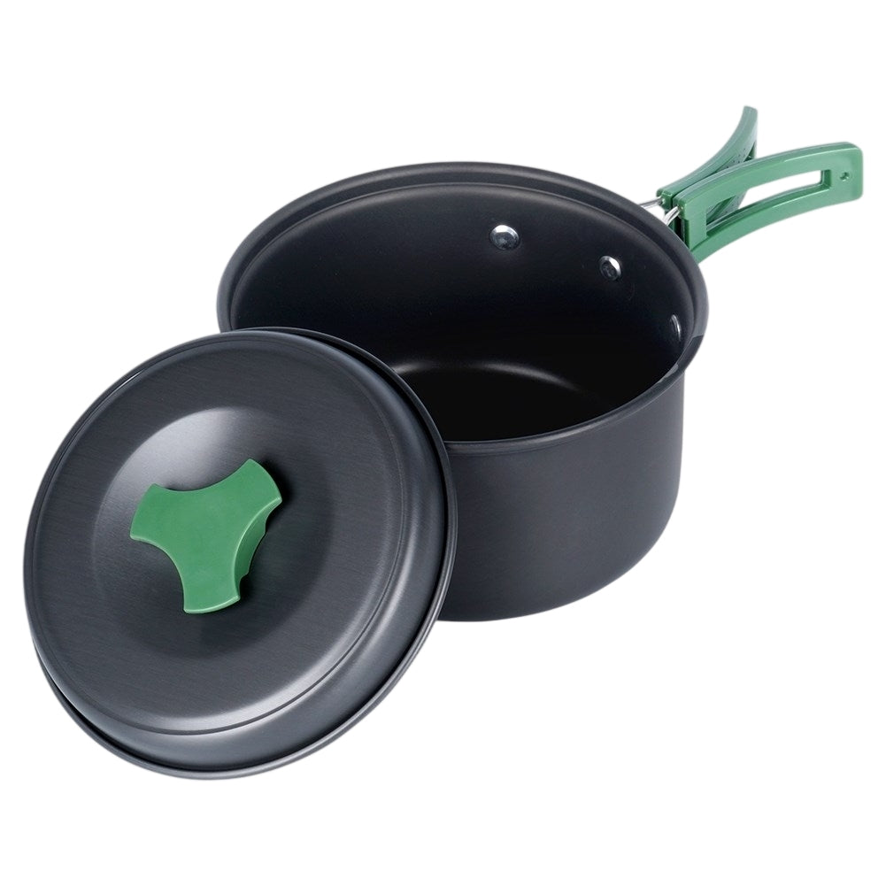 Practical Camping Kitchen Set in Aluminum for Adventure