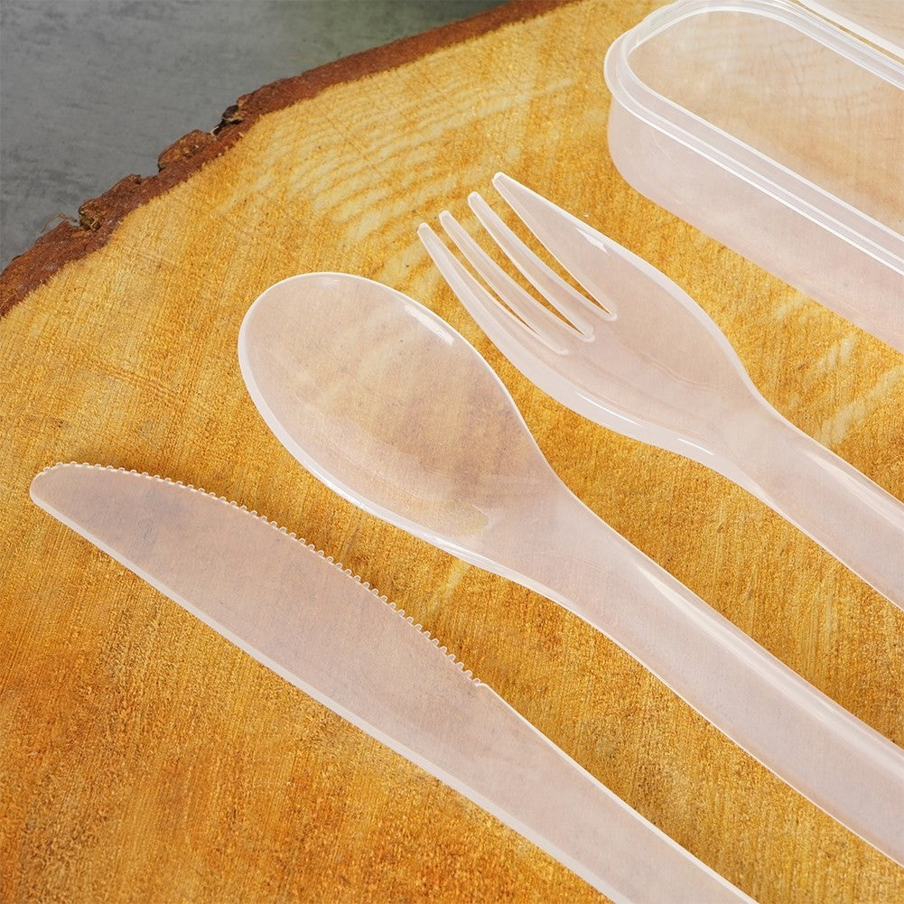 Practical Cutlery Set for Camping and Travel