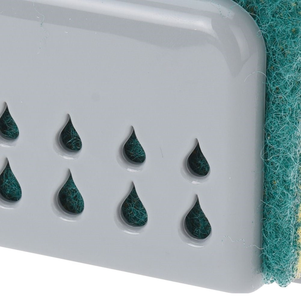 Practical Gray Dishwashing Sponge Holder with Suction Cup