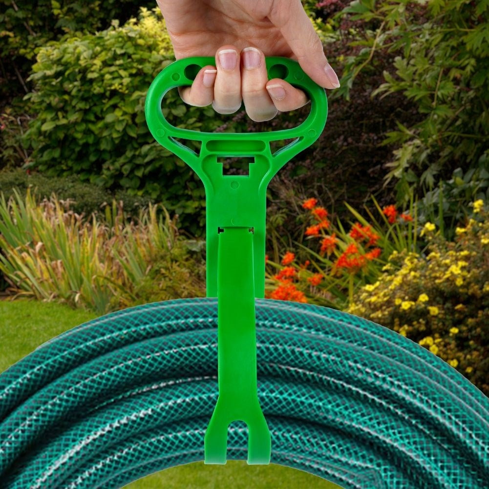 Practical Hanger for Garden Hose Storage and Transport