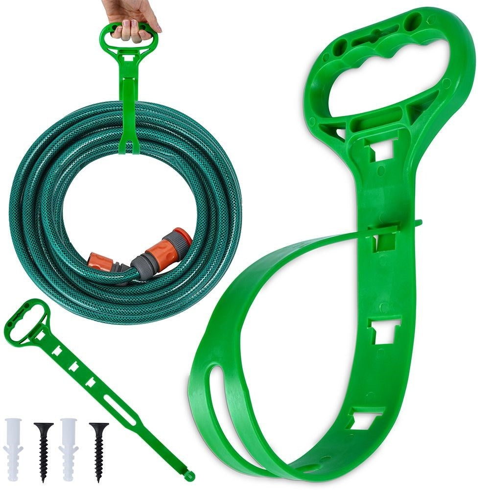 Practical Hanger for Garden Hose Storage and Transport