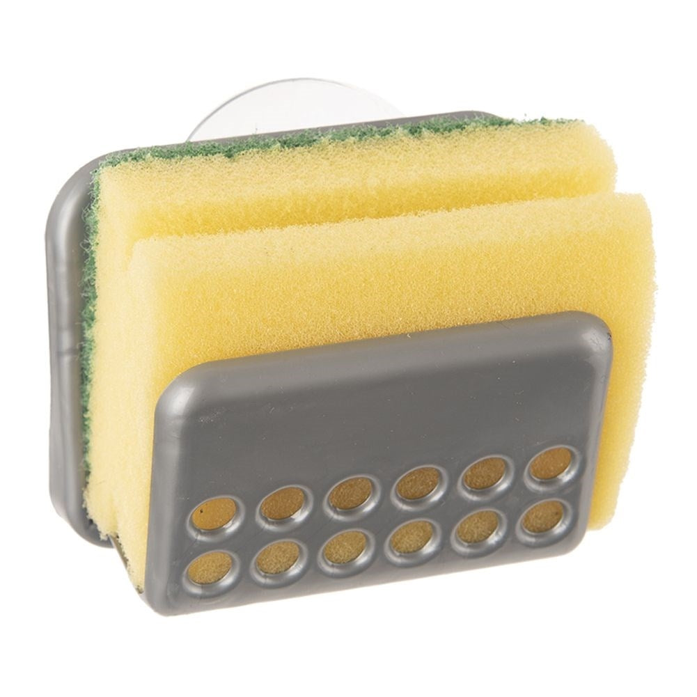Practical Holder for Dish Sponge with Sponge