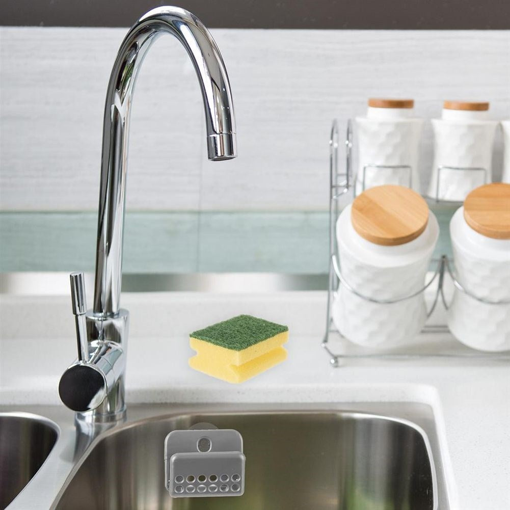 Practical Holder for Dish Sponge with Sponge