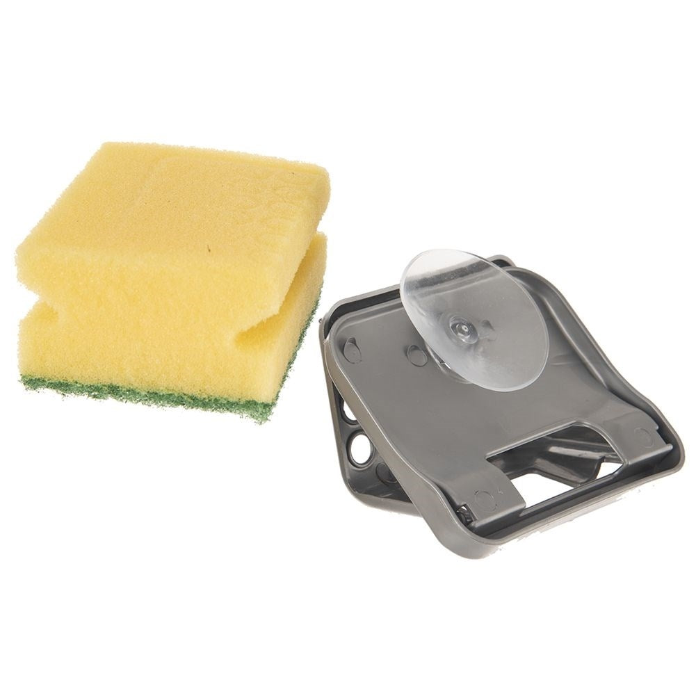 Practical Holder for Dish Sponge with Sponge