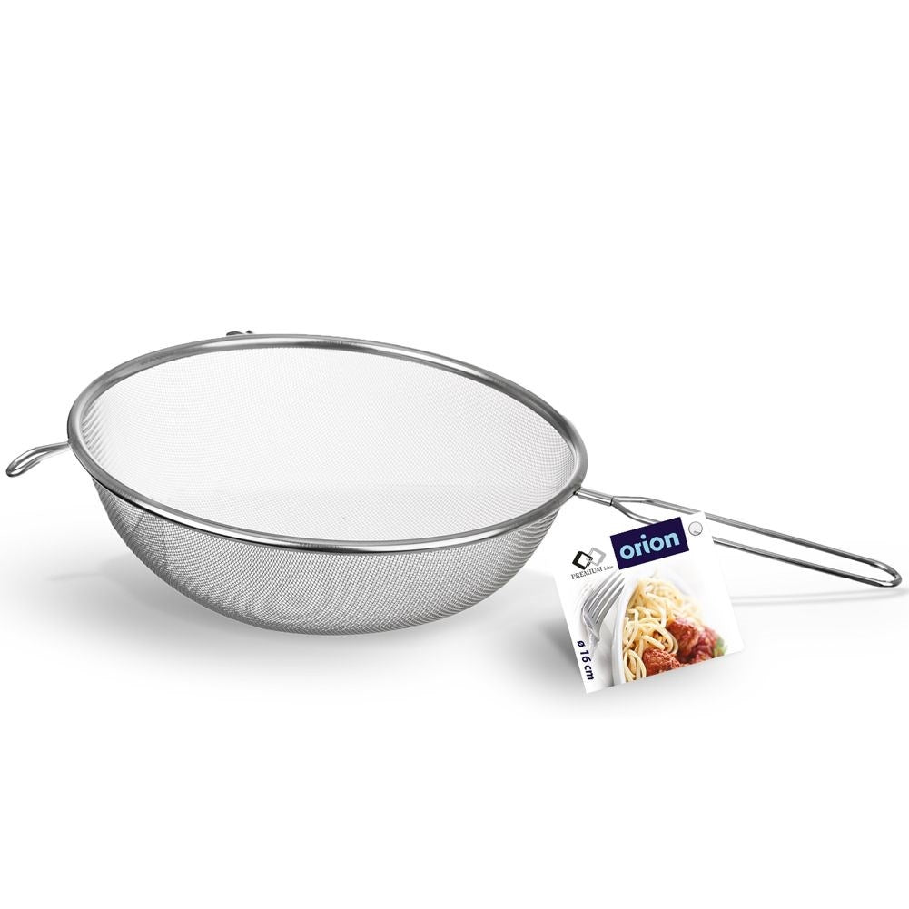 Practical Kitchen Strainer 16 cm Stainless Steel with Handle