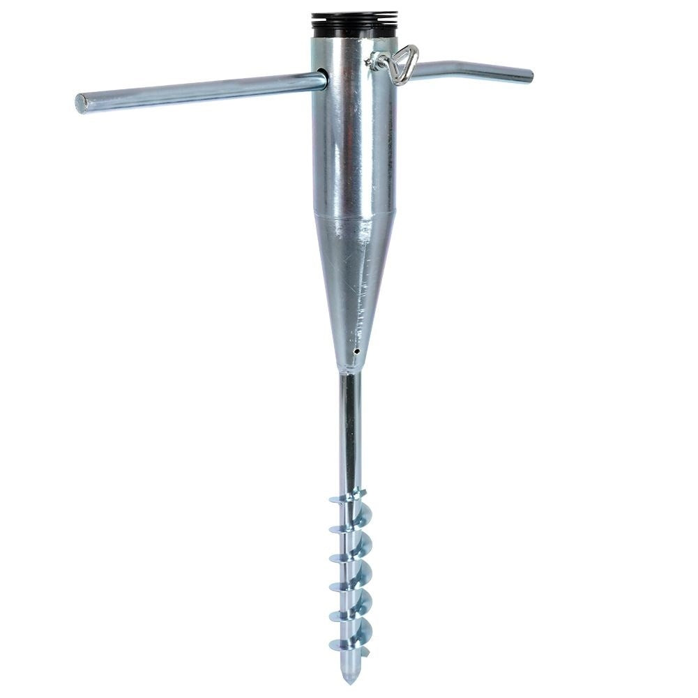 Practical Metal Stand for Garden Parasol Assembly