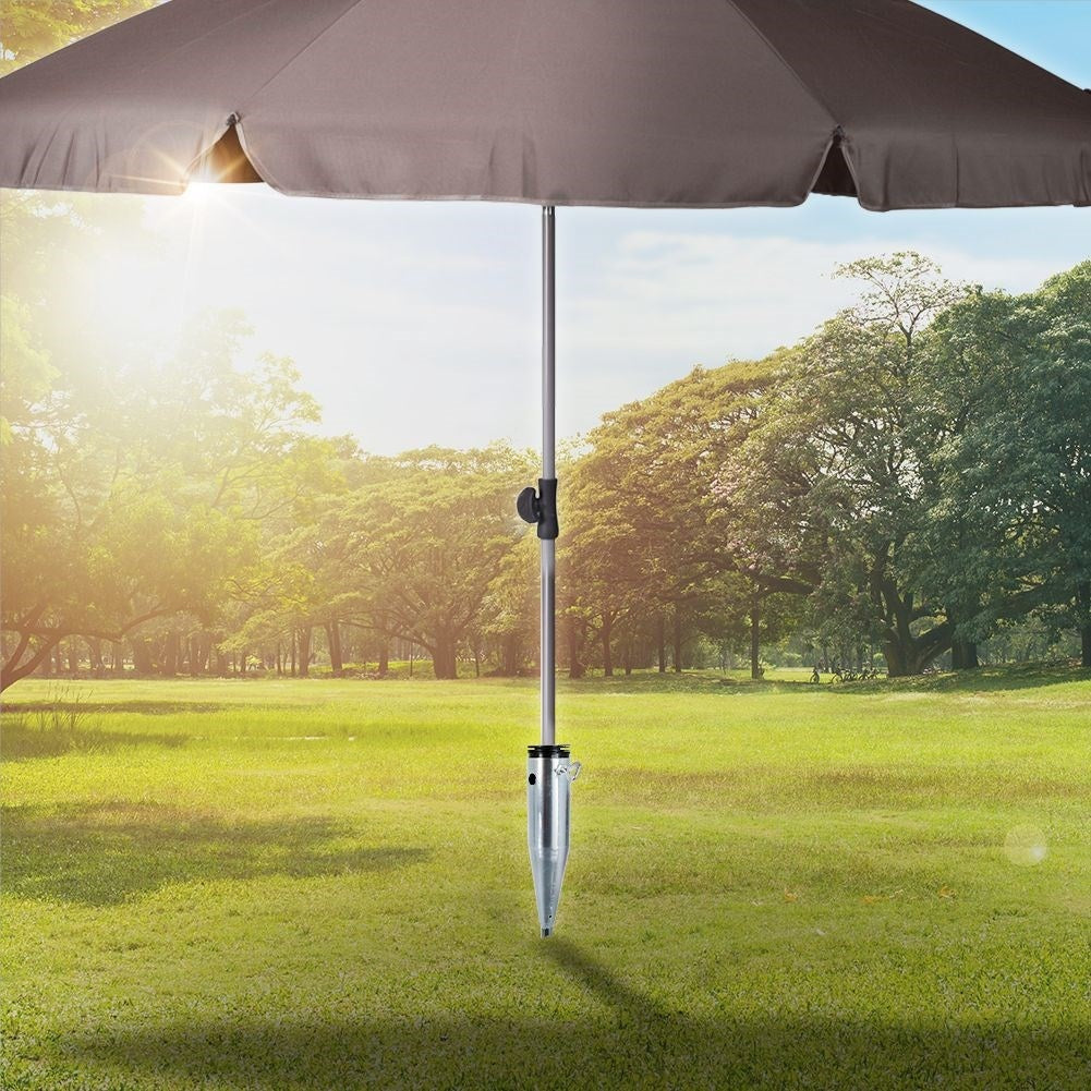 Practical Metal Stand for Garden Parasol Assembly