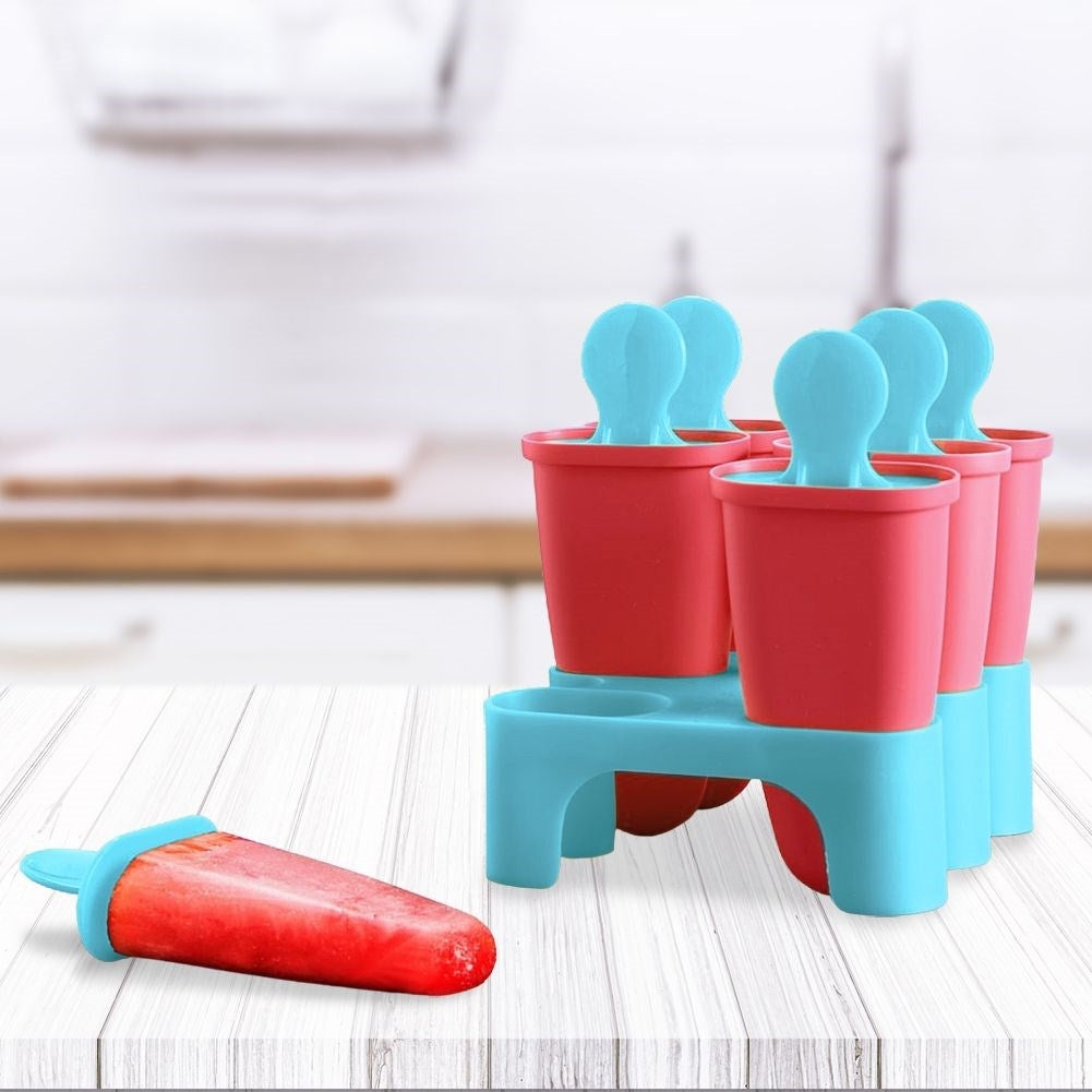 Practical Rack for 6 Homemade Ice Cream Portions