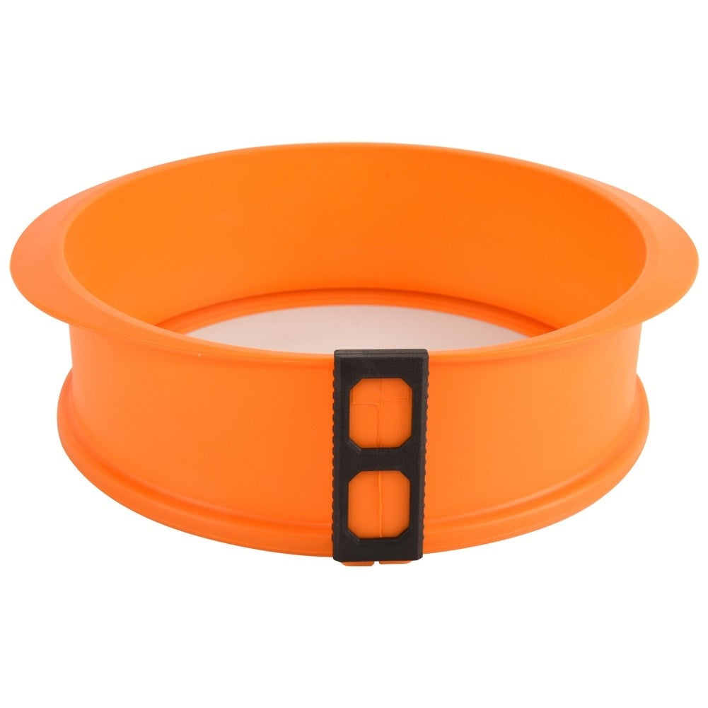 Practical Silicone Form with Glass Bottom for Easy Serving