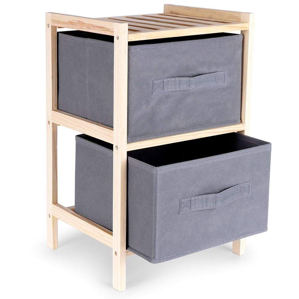 Practical Storage Cabinet with Two Spacious Drawers