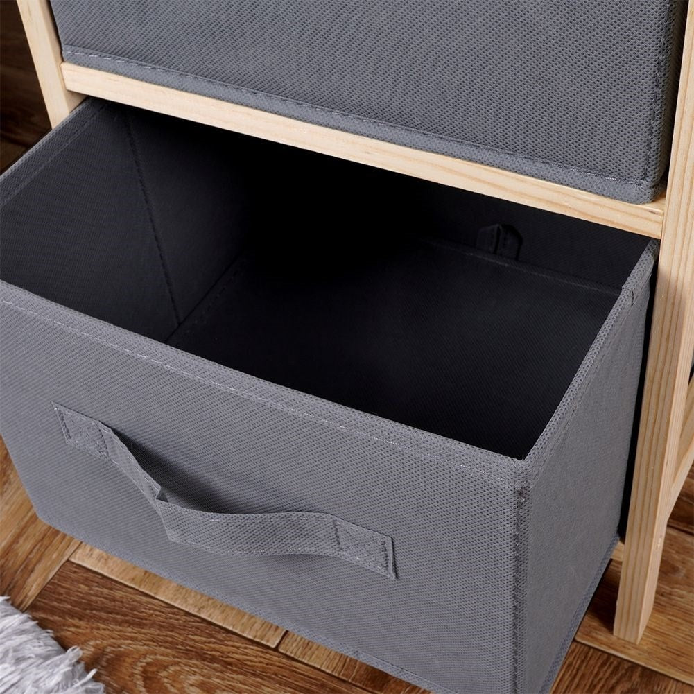 Practical Storage Cabinet with Two Spacious Drawers