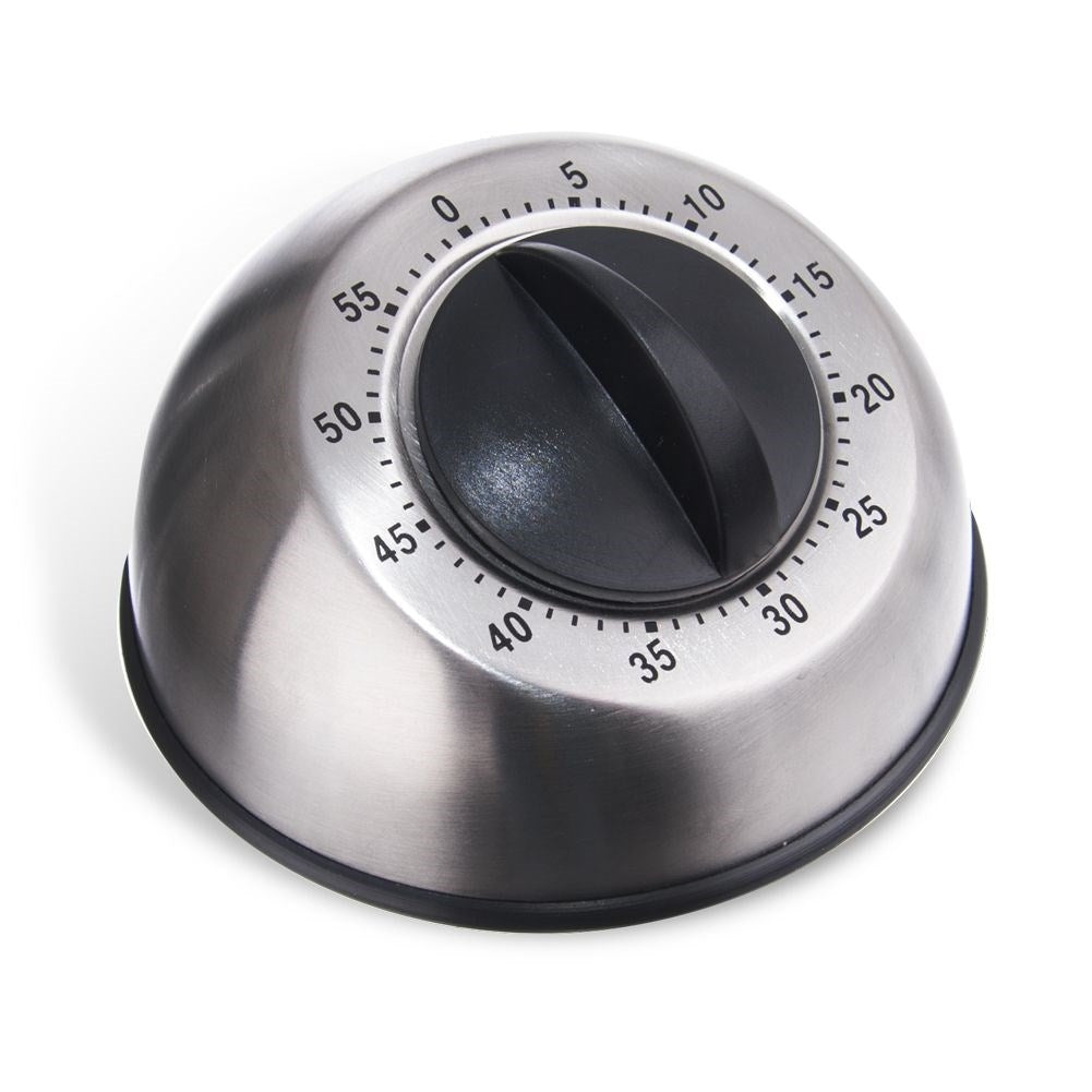 Practical Timer in Stainless Steel for Perfect Cooking
