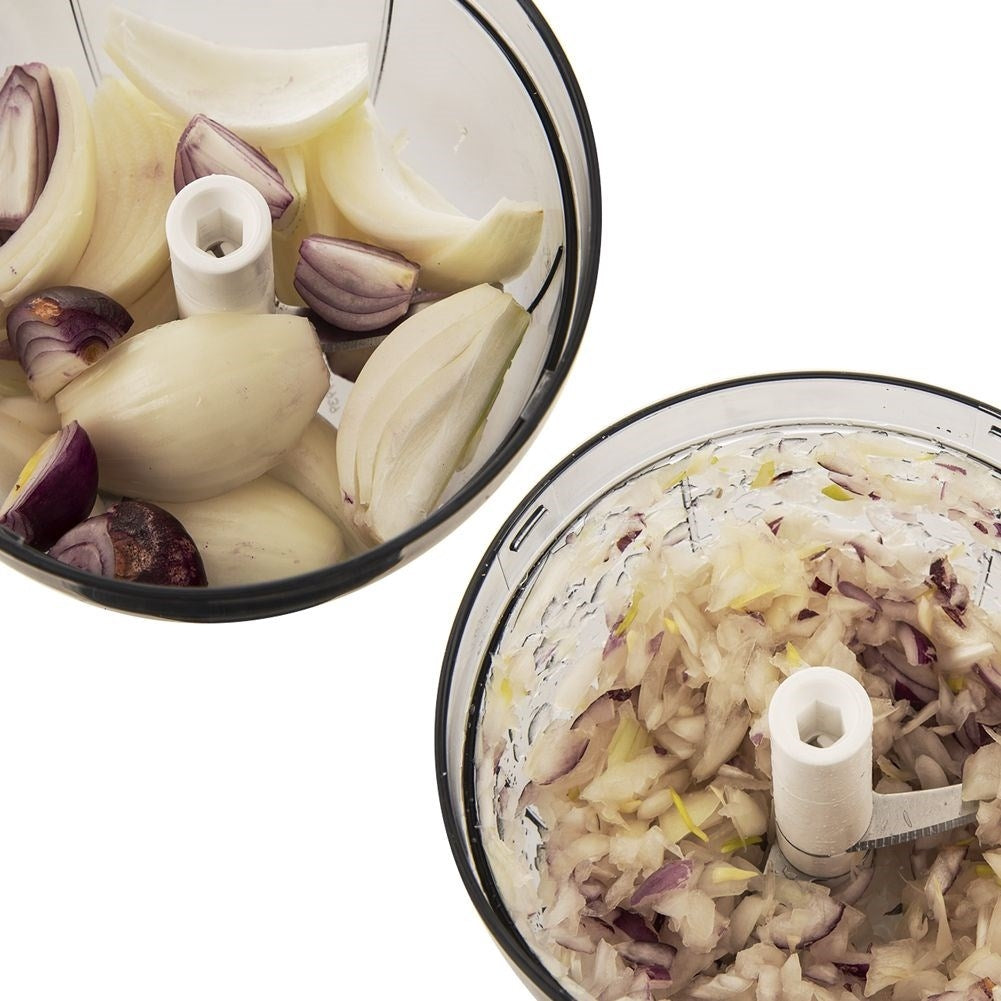 Practical Vegetable Chopper with Non-Slip Base - No Electricity Needed
