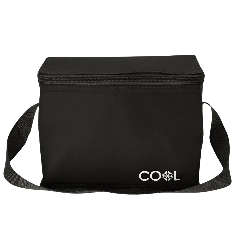 Practical cooler bag 10L with zipper and adjustable handle