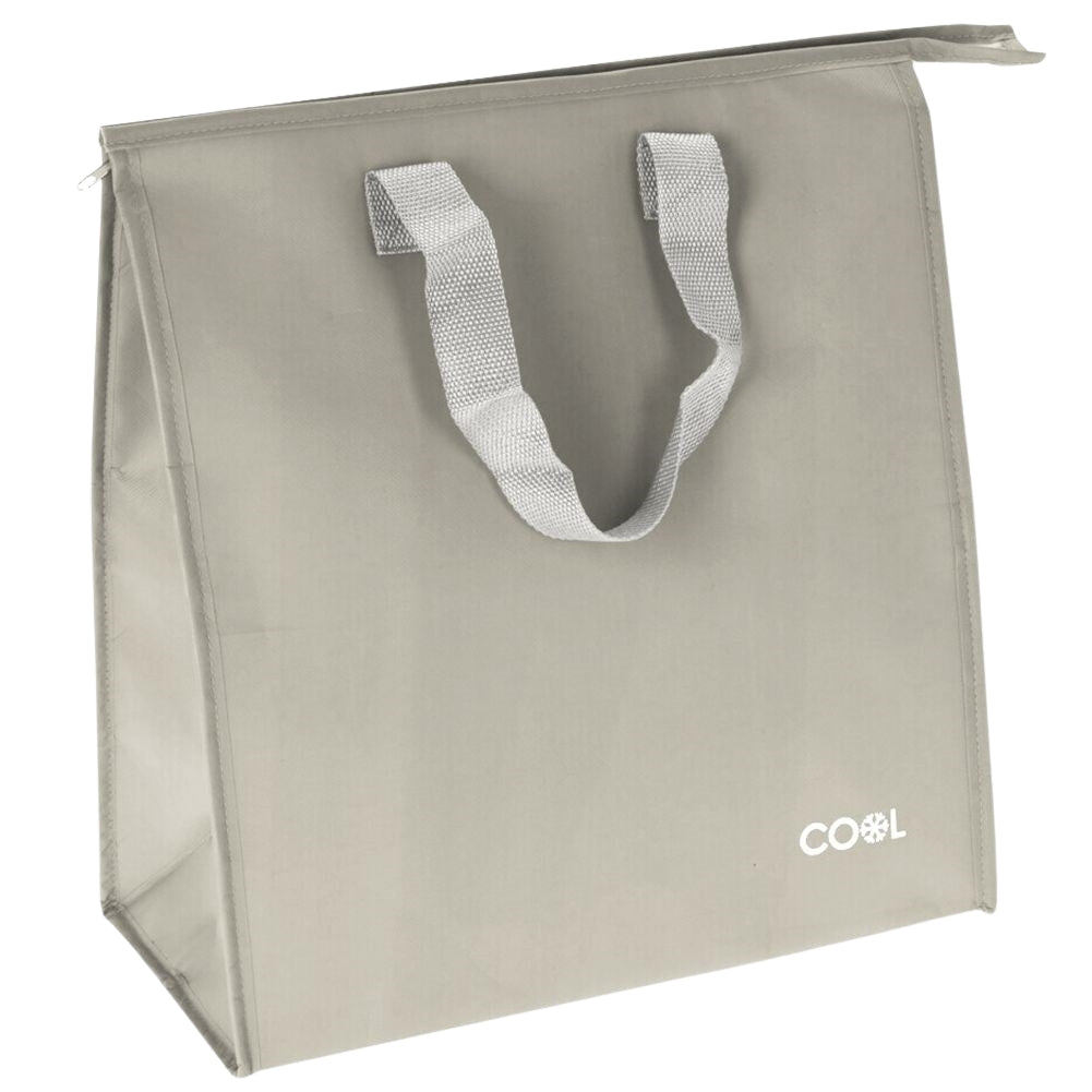 Practical cooler bag 20L with zipper and comfortable handles