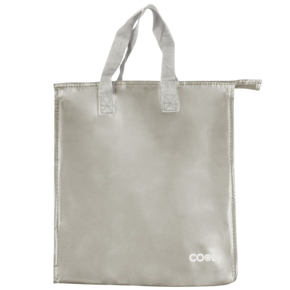 Practical cooler bag 20L with zipper and comfortable handles