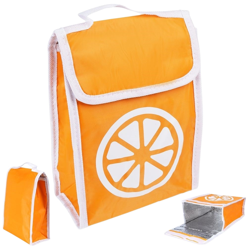 Practical cooler bag for hot and cold food transport