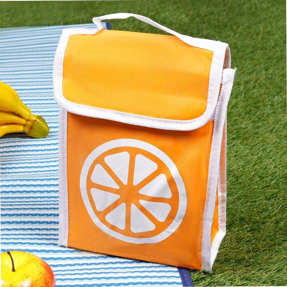 Practical cooler bag for hot and cold food transport