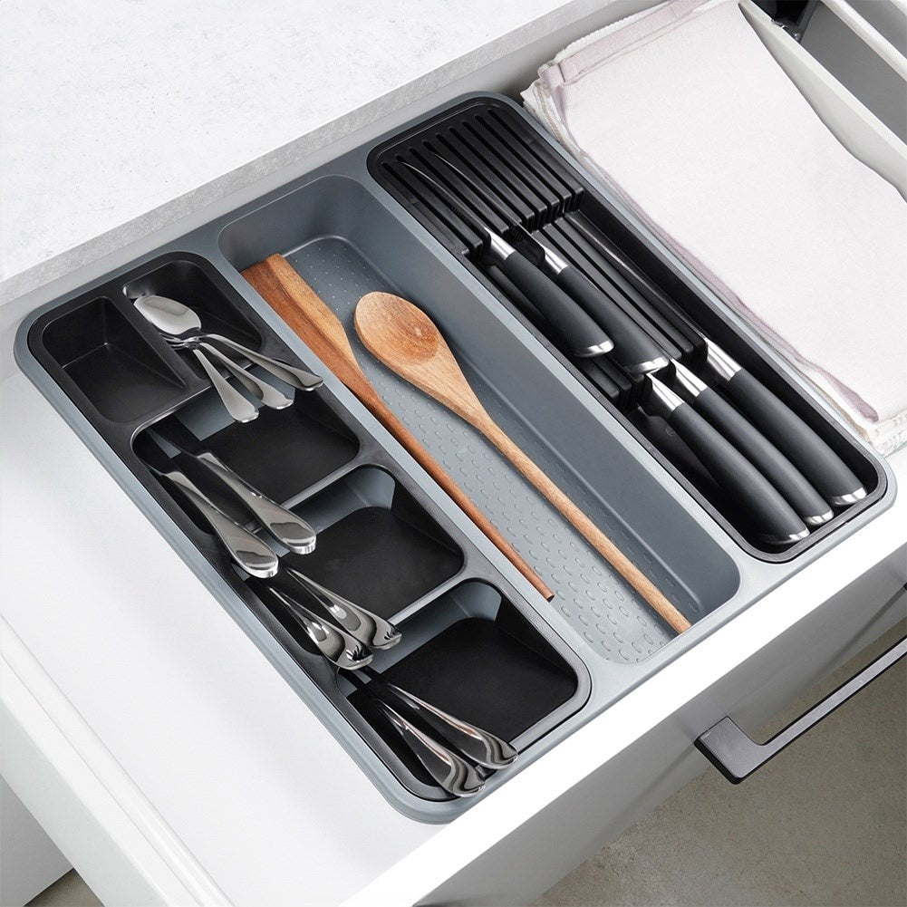 Practical cutlery box: spacious, space-saving and durable