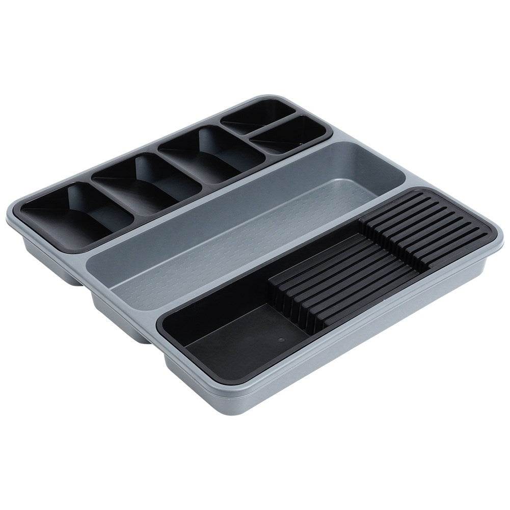 Practical cutlery box: spacious, space-saving and durable