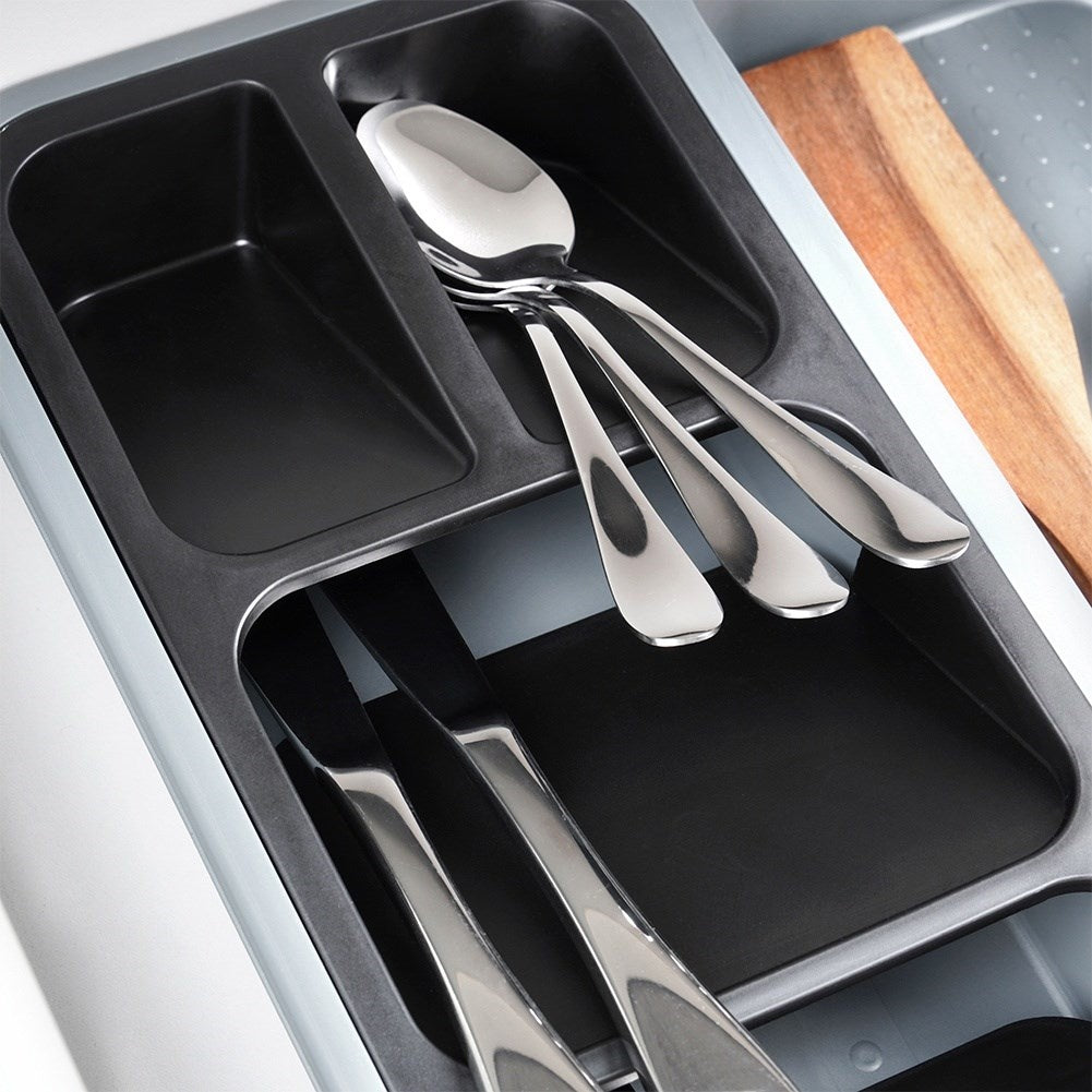 Practical cutlery box: spacious, space-saving and durable