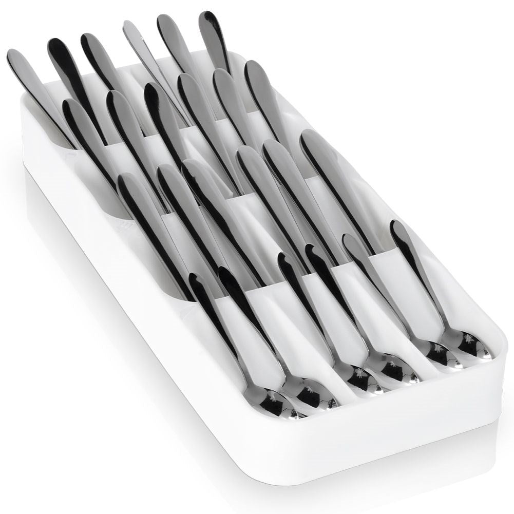 Practical cutlery box that saves space