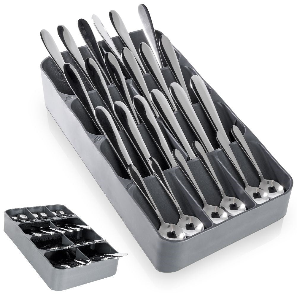 Practical cutlery box with large capacity and durable material