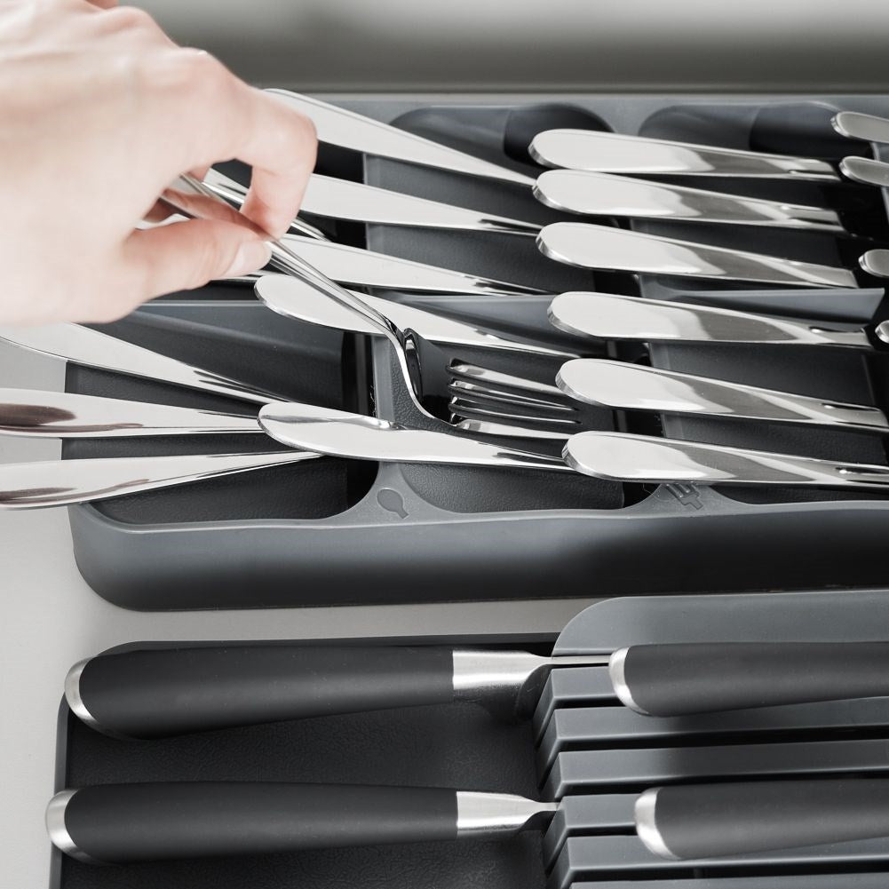 Practical cutlery box with large capacity and durable material