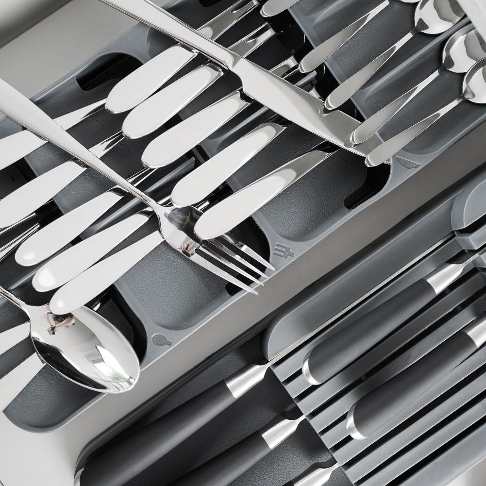 Practical cutlery box with large capacity and durable material