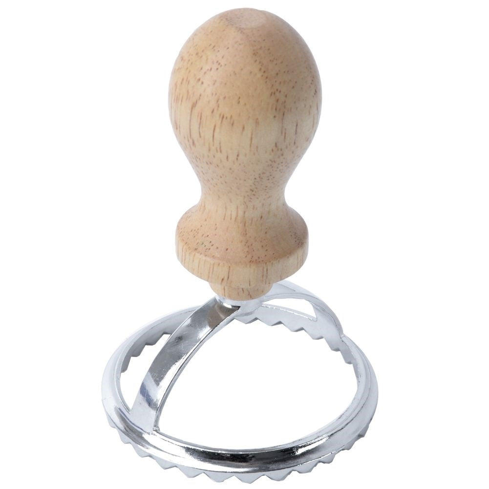 Practical dough cutter for ravioli, doughnuts, uszka and pierogi